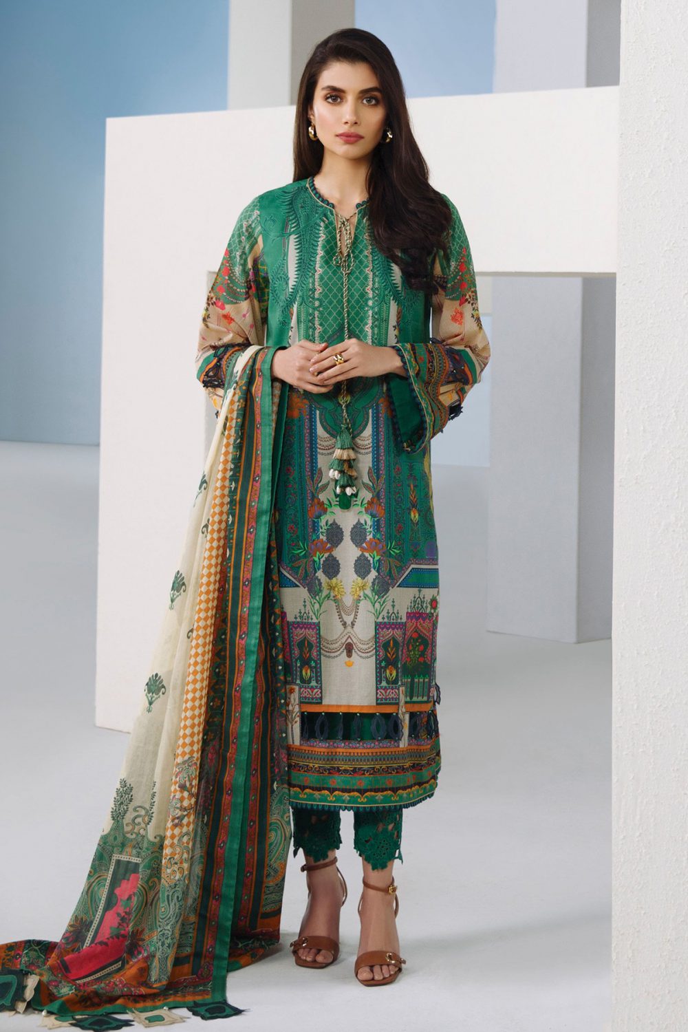 AL Karam S/S Lawn`21 SS#1 (Green)