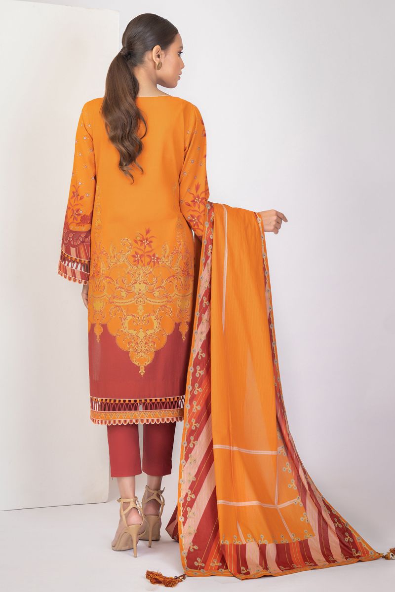 AL Karam S/S Lawn`21 SS#29 (Orange)