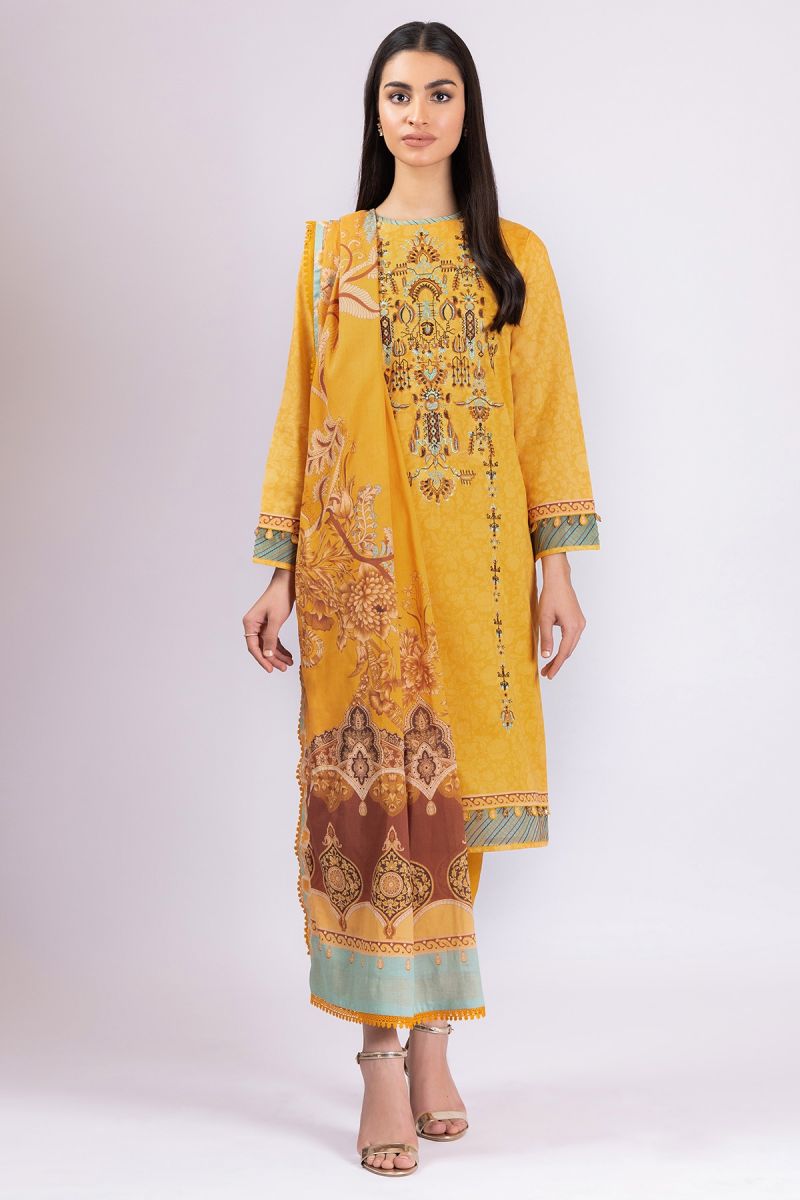 Al Karam Spring Summer`22 SS#33.1 Yellow