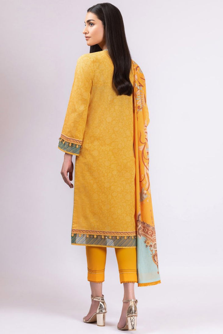 Al Karam Spring Summer`22 SS#33.1 Yellow