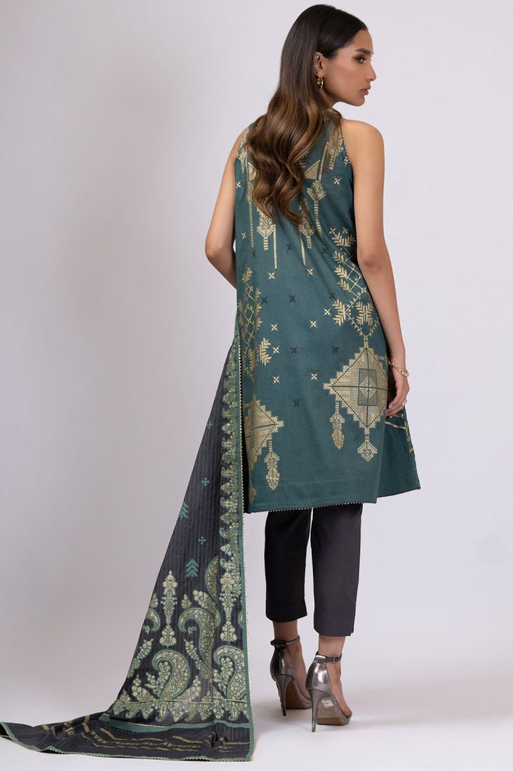 Al Karam Spring Summer`22 SS#36 Sea Green