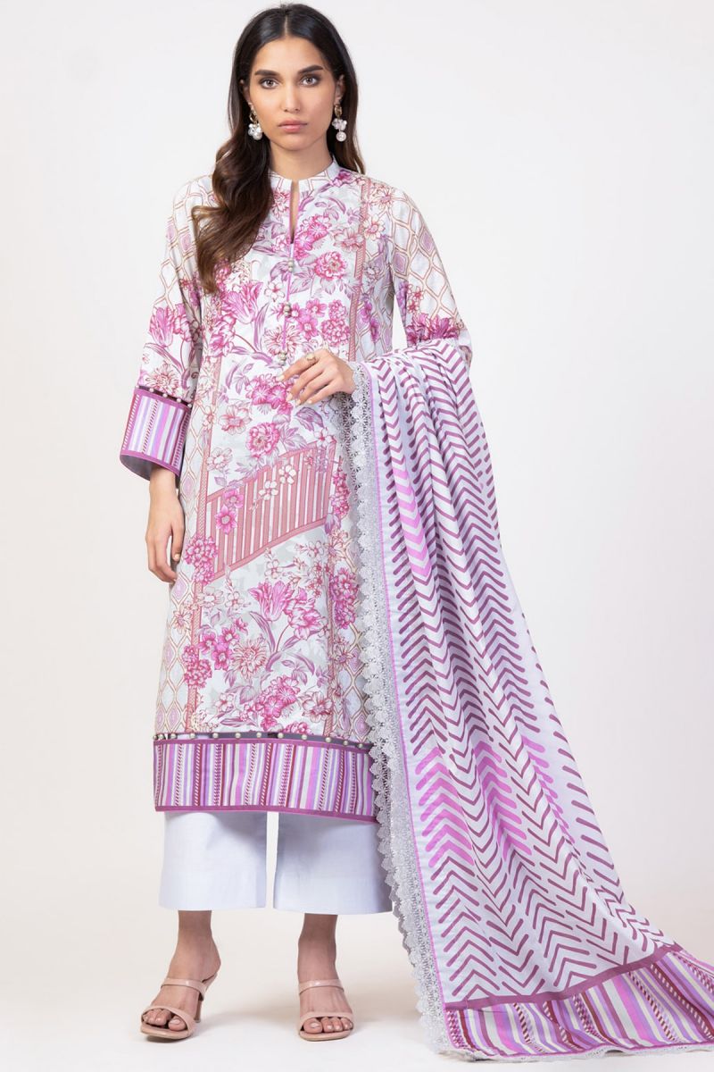 Al Karam Spring Summer`22 SS#40.1 Pink