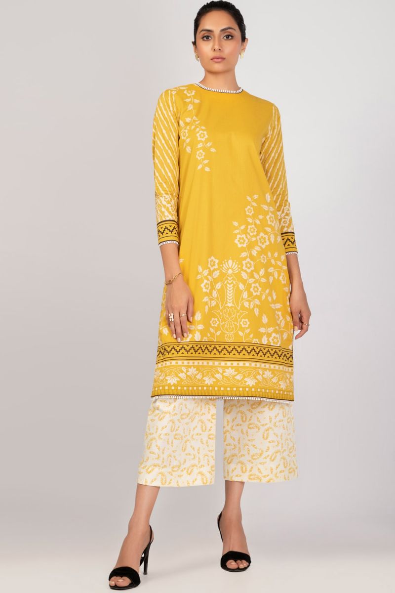 Al Karam Spring Summer`22 SS#46.1 Yellow