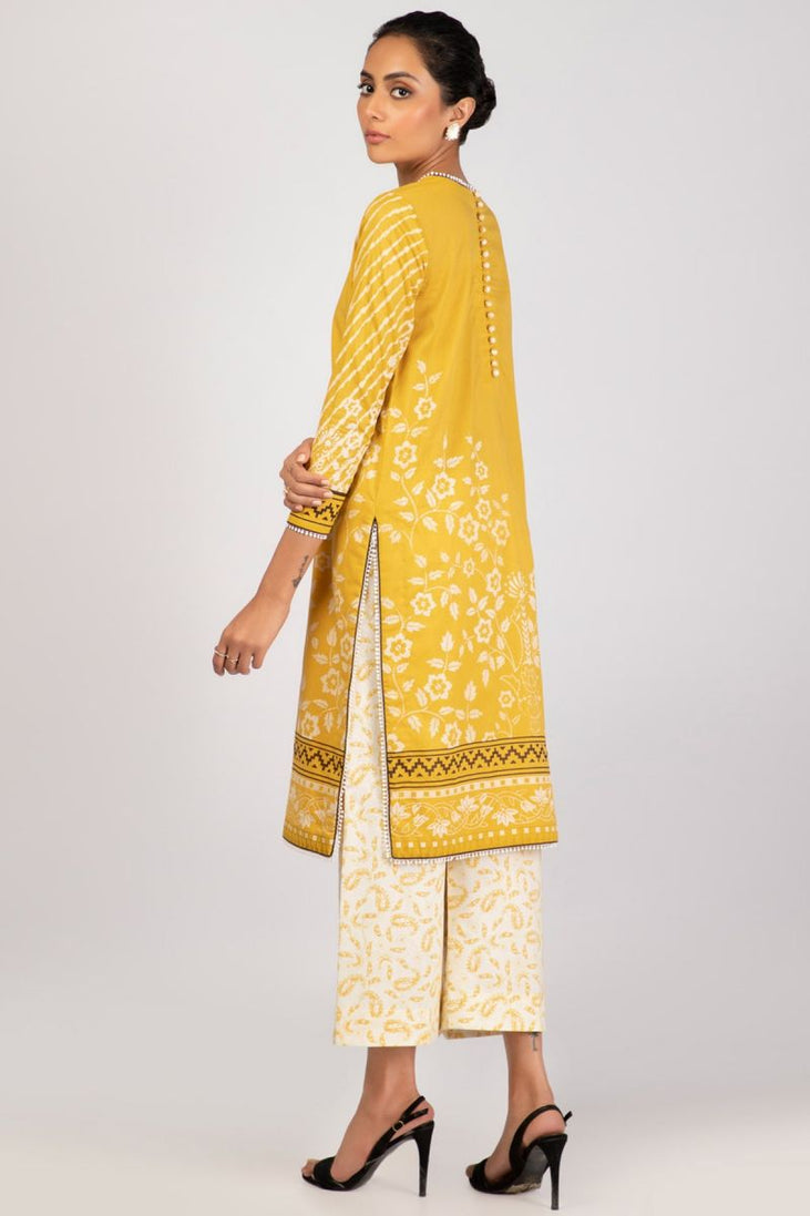 Al Karam Spring Summer`22 SS#46.1 Yellow