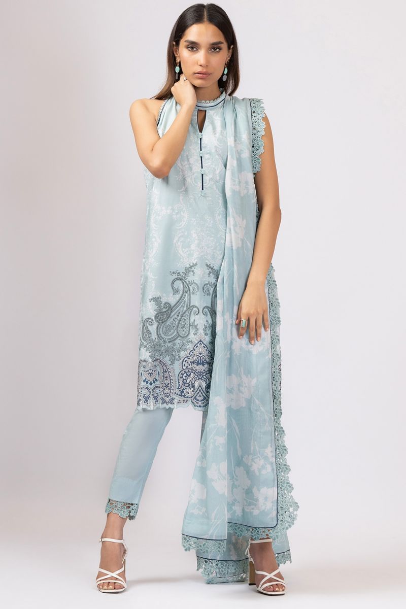 Al Karam Spring Summer`22 SS#6.1 Blue