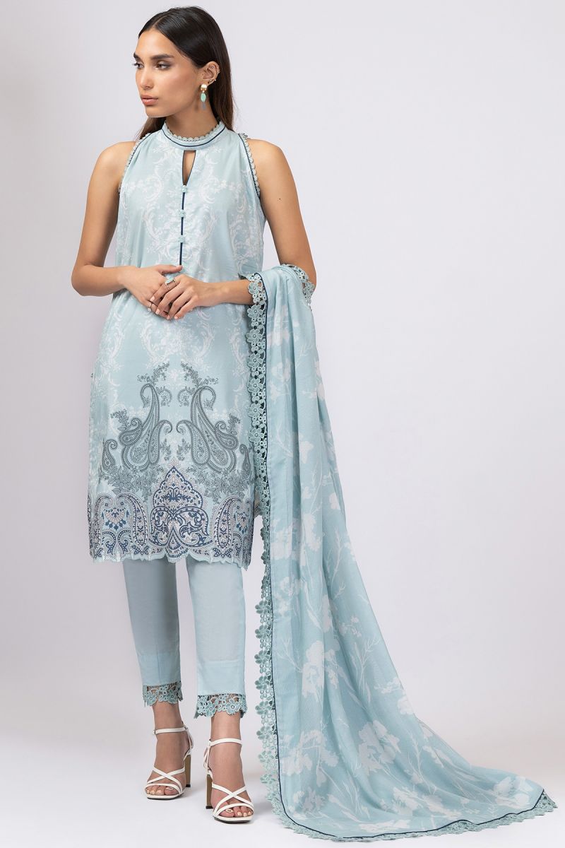 Al Karam Spring Summer`22 SS#6.1 Blue