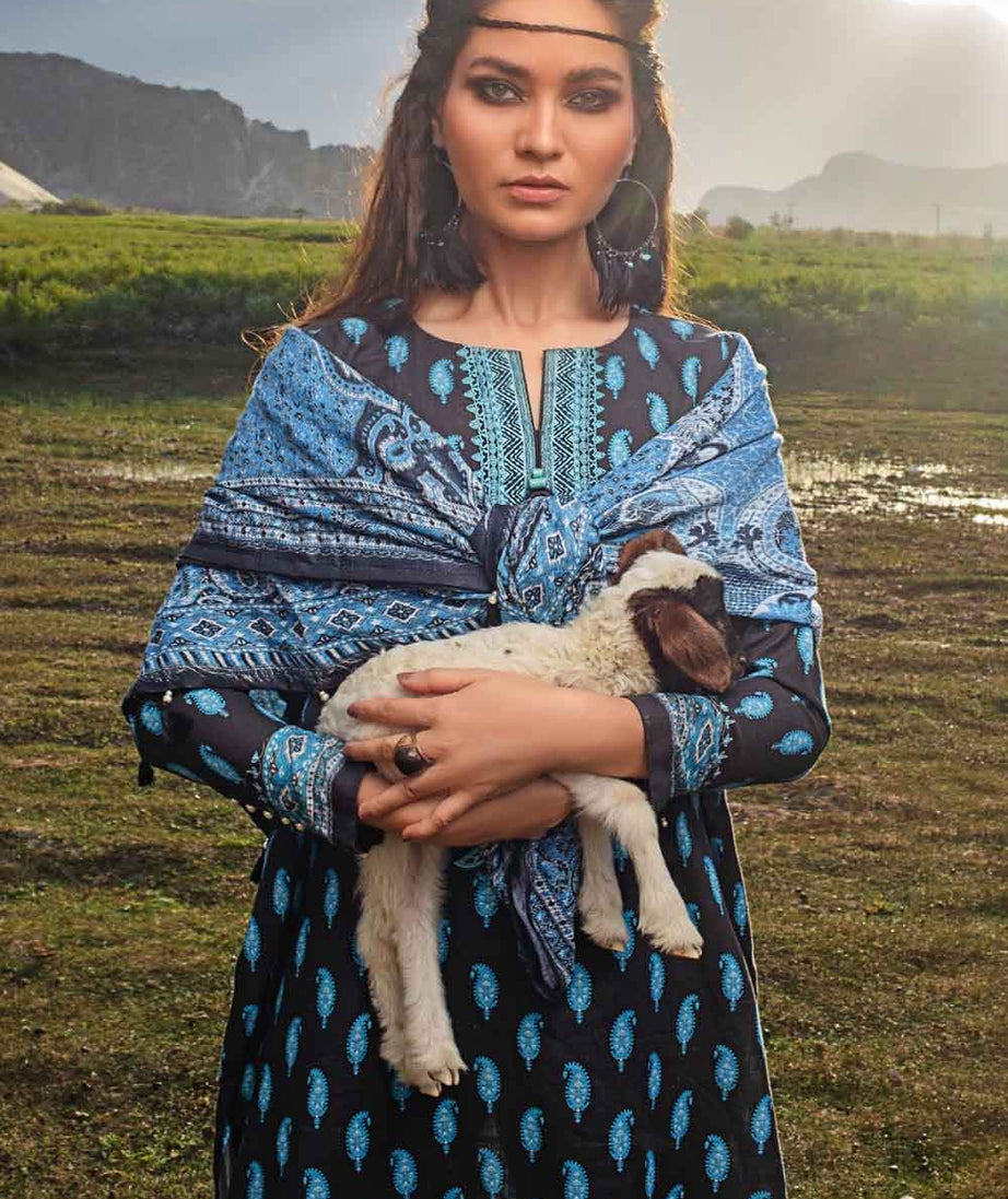 Gul Ahmed Winter Collection`21 PVS # 12013