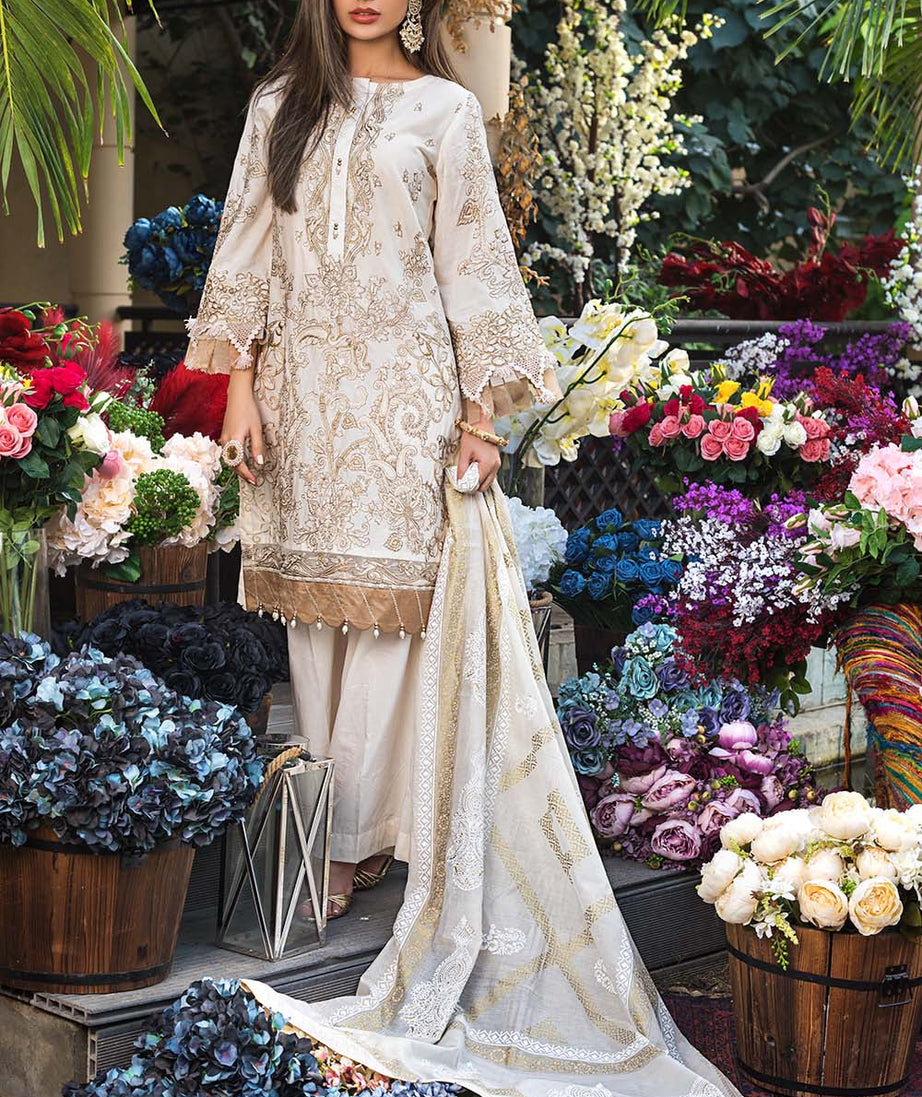 Gul Ahmed Luxury Festive`21 FE#12053