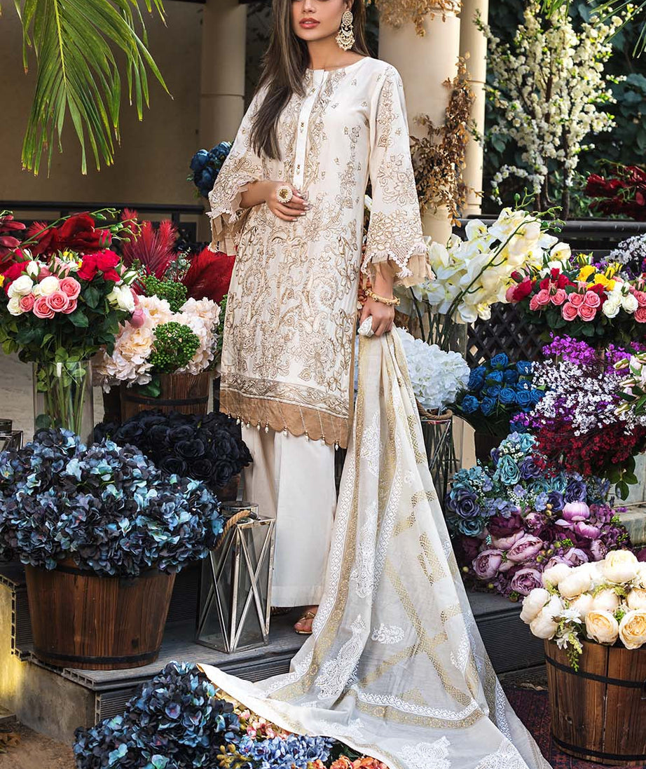 Gul Ahmed Luxury Festive`21 FE#12053