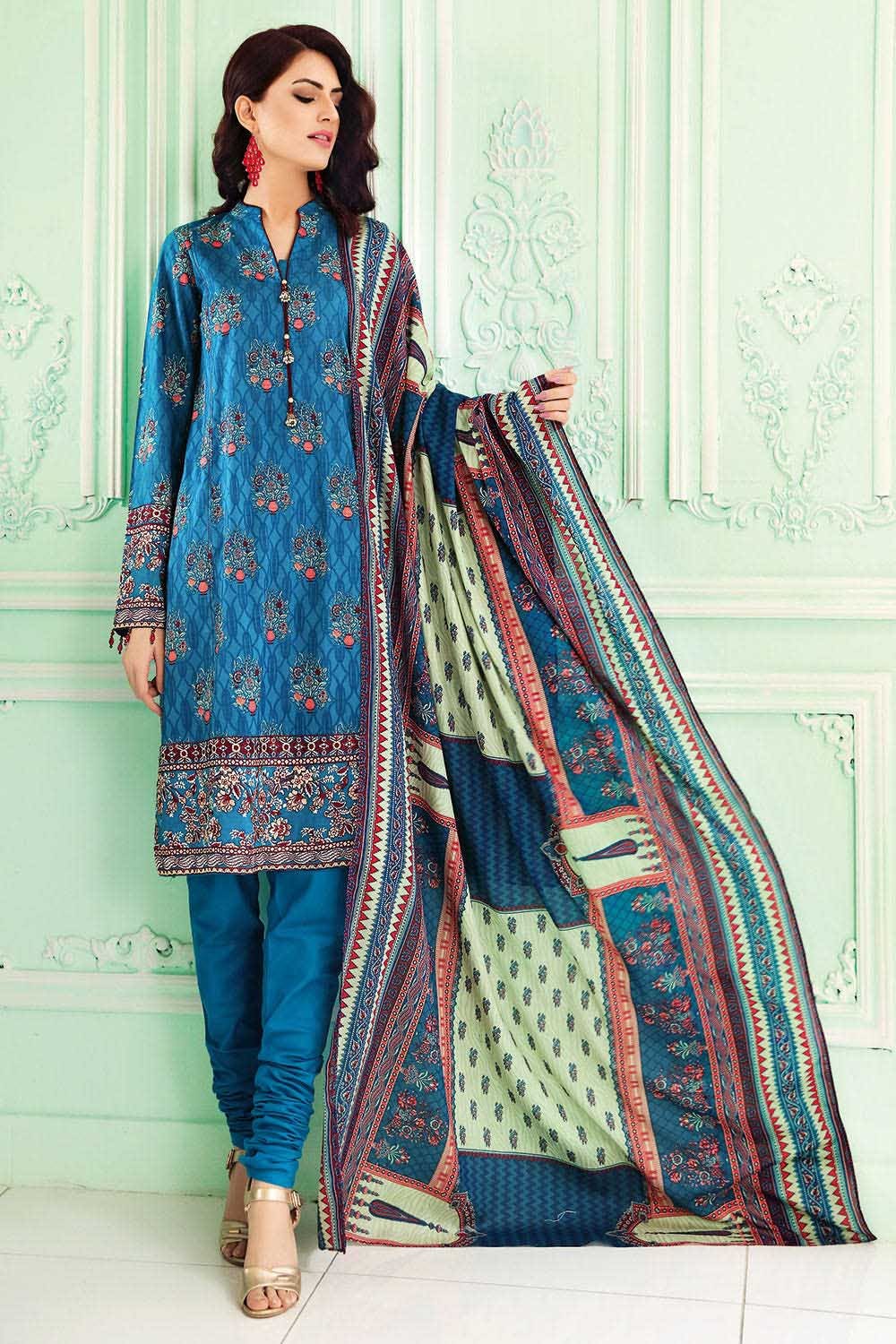 Gul Ahmed Emb Lawn'21 CL-946
